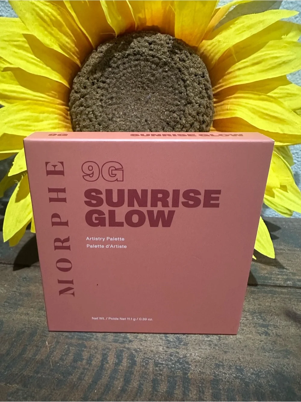 Morphe 9G Sunrise Glow Artistry Palette, Nine Shade Eyeshadow Compact ~ New